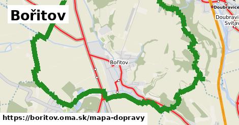 ikona Mapa dopravy mapa-dopravy v boritov