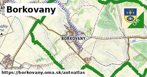 ikona Mapa autoatlas v borkovany