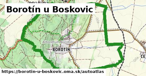 ikona Mapa autoatlas v borotin-u-boskovic