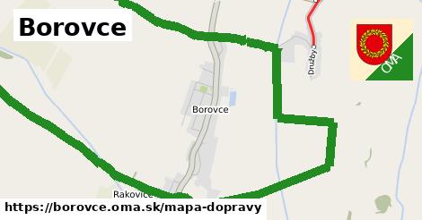 ikona Mapa dopravy mapa-dopravy v borovce