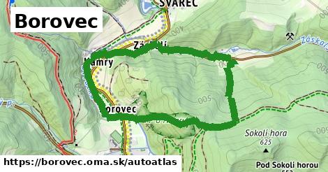 ikona Mapa autoatlas v borovec