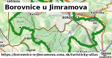 ikona Borovnice u Jimramova: 2,9 km trás turisticky-atlas v borovnice-u-jimramova