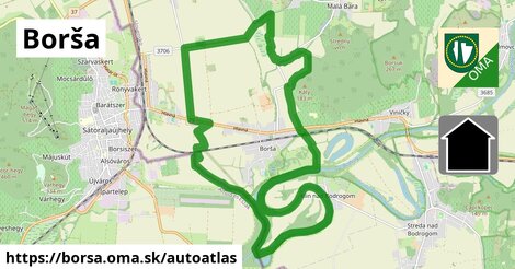 ikona Mapa autoatlas v borsa