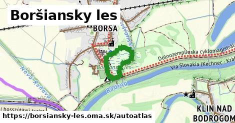 ikona Mapa autoatlas v borsiansky-les