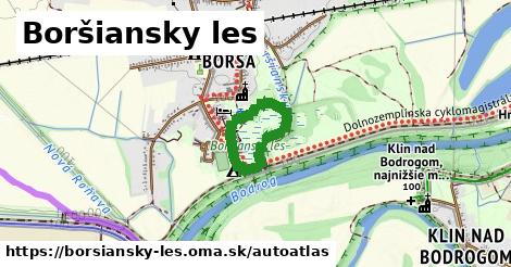 ikona Mapa autoatlas v borsiansky-les