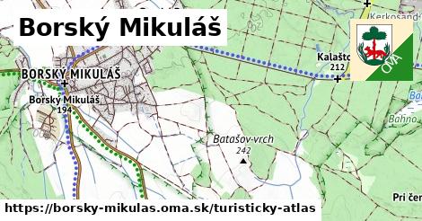 ikona Turistická mapa turisticky-atlas v borsky-mikulas