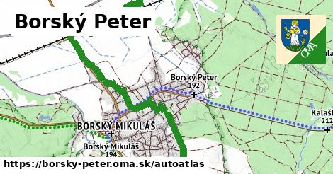 ulice v Borský Peter