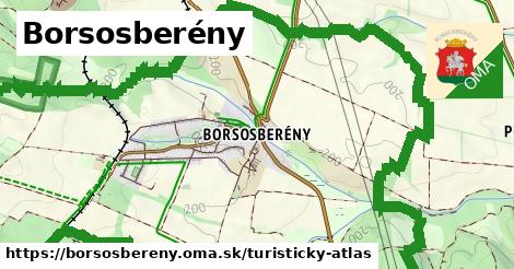 ikona Turistická mapa turisticky-atlas v borsosbereny