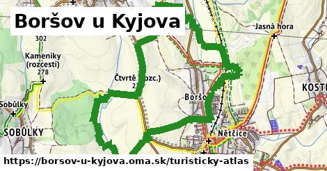 ikona Turistická mapa turisticky-atlas v borsov-u-kyjova