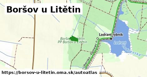 ikona Mapa autoatlas v borsov-u-litetin