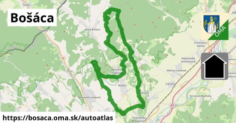 ikona Mapa autoatlas v bosaca