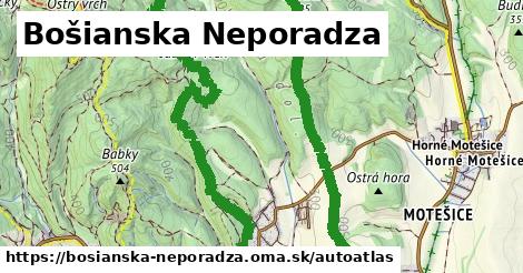 ikona Mapa autoatlas v bosianska-neporadza