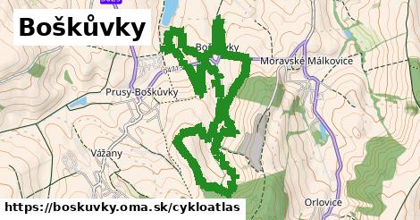 ikona Cyklo cykloatlas v boskuvky