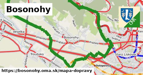 ikona Mapa dopravy mapa-dopravy v bosonohy