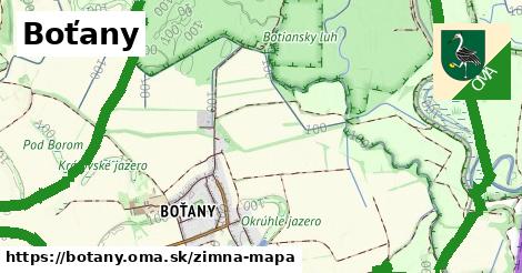 ikona Zimná mapa zimna-mapa v botany