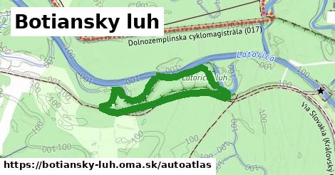 ikona Mapa autoatlas v botiansky-luh