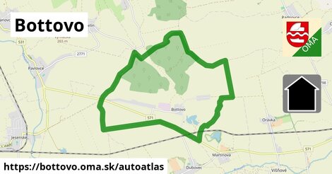 ikona Mapa autoatlas v bottovo