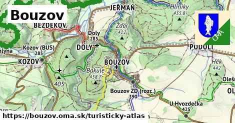 ikona Turistická mapa turisticky-atlas v bouzov