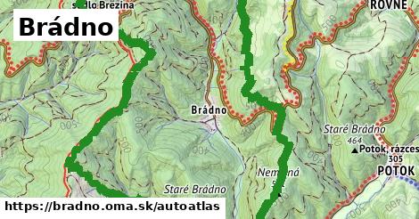 ikona Mapa autoatlas v bradno