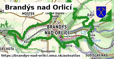 ikona Mapa autoatlas v brandys-nad-orlici