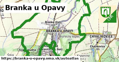 ikona Mapa autoatlas v branka-u-opavy