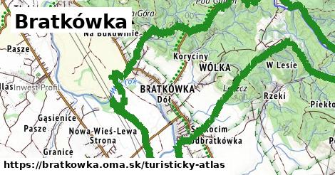 ikona Turistická mapa turisticky-atlas v bratkowka