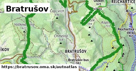 ikona Mapa autoatlas v bratrusov