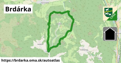 ikona Mapa autoatlas v brdarka