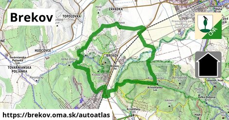 ikona Mapa autoatlas v brekov