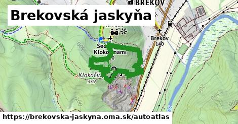 ikona Mapa autoatlas v brekovska-jaskyna