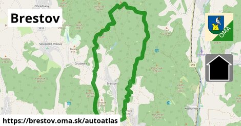 ikona Mapa autoatlas v brestov