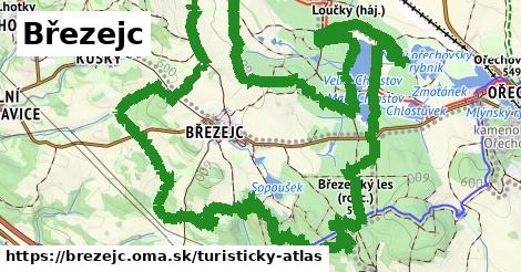 ikona Turistická mapa turisticky-atlas v brezejc