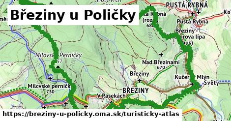 ikona Turistická mapa turisticky-atlas v breziny-u-policky