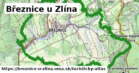 ikona Březnice u Zlína: 0 m trás turisticky-atlas v breznice-u-zlina