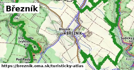 ikona Turistická mapa turisticky-atlas v breznik