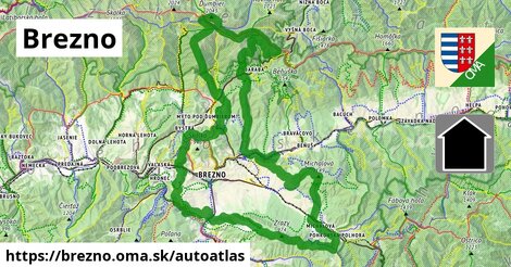 ikona Mapa autoatlas v brezno