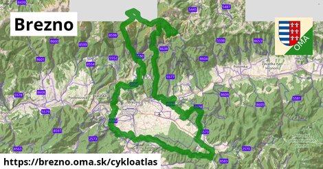 ikona Cyklo cykloatlas v brezno