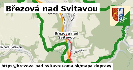 ikona Březová nad Svitavou: 54 km trás mapa-dopravy v brezova-nad-svitavou