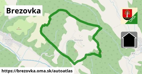 ikona Mapa autoatlas v brezovka