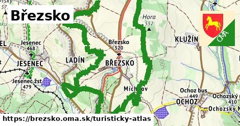 ikona Turistická mapa turisticky-atlas v brezsko