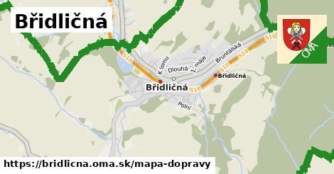 ikona Mapa dopravy mapa-dopravy v bridlicna