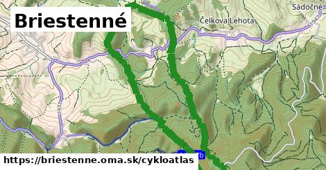 ikona Cyklo cykloatlas v briestenne