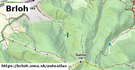 ikona Mapa autoatlas v brloh