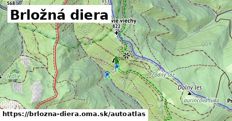 ikona Mapa autoatlas v brlozna-diera