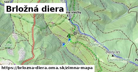 ikona Zimná mapa zimna-mapa v brlozna-diera