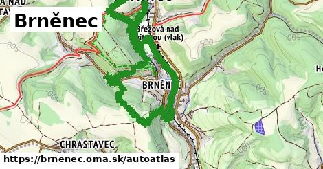 ikona Mapa autoatlas v brnenec