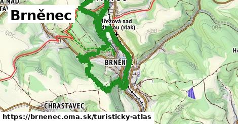 ikona Turistická mapa turisticky-atlas v brnenec