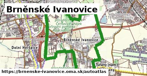 ikona Mapa autoatlas v brnenske-ivanovice