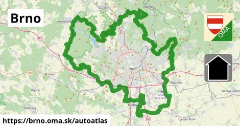 ikona Mapa autoatlas v brno