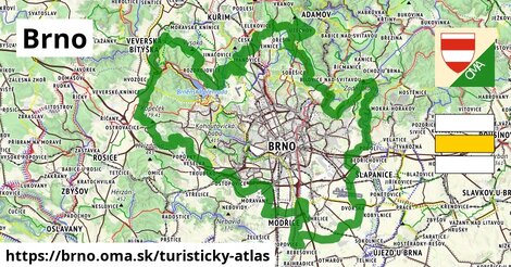 ikona Turistická mapa turisticky-atlas v brno